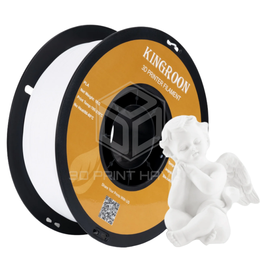 Kingroon PLA Basic, Цвят: White