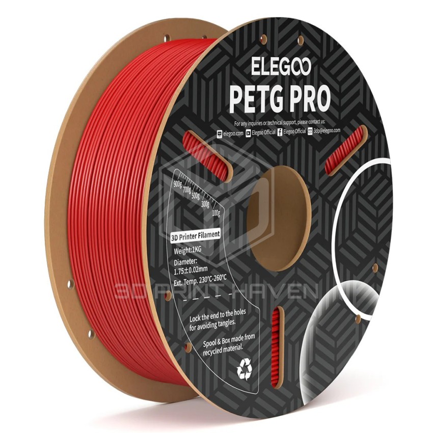 ELEGOO PETG PRO, Цвят: Red