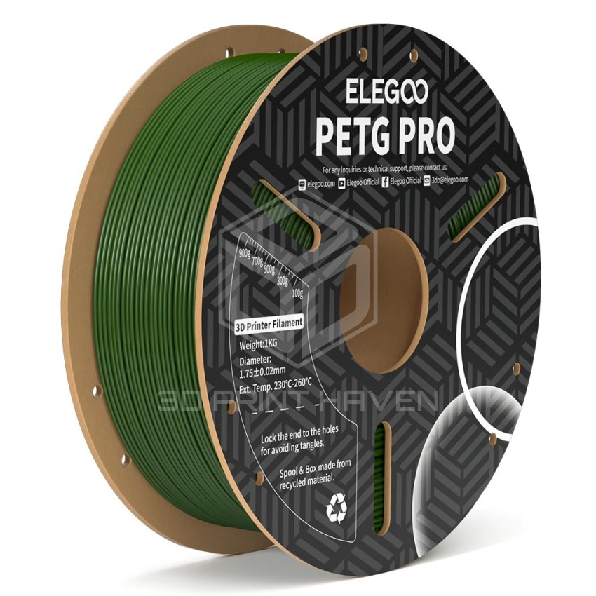 ELEGOO PETG PRO, Цвят: Olive Green