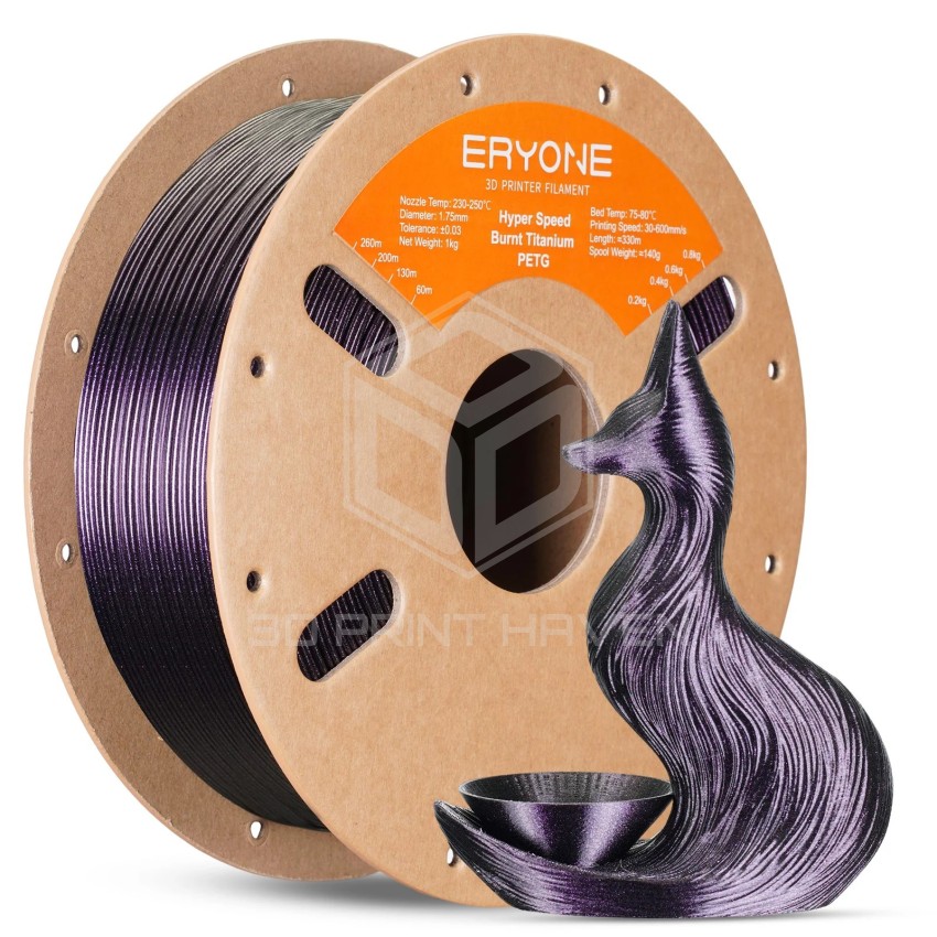 ERYONE PETG High-Speed BURNT TITANIUM, Цвят: Rose Red