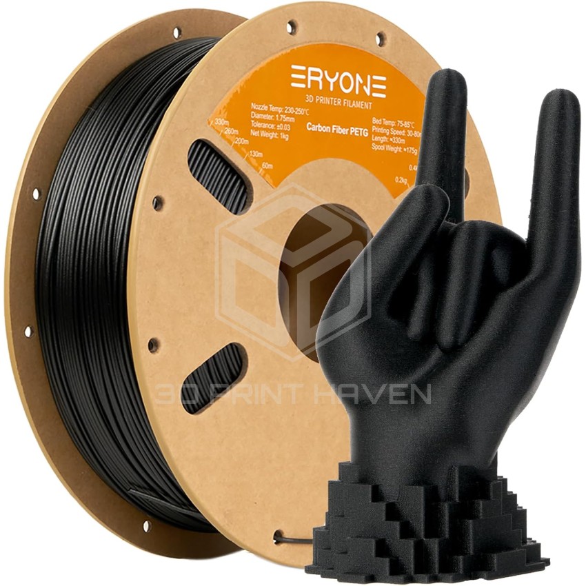 ERYONE PETG - CF(Carbon Fibre), Цвят: Black
