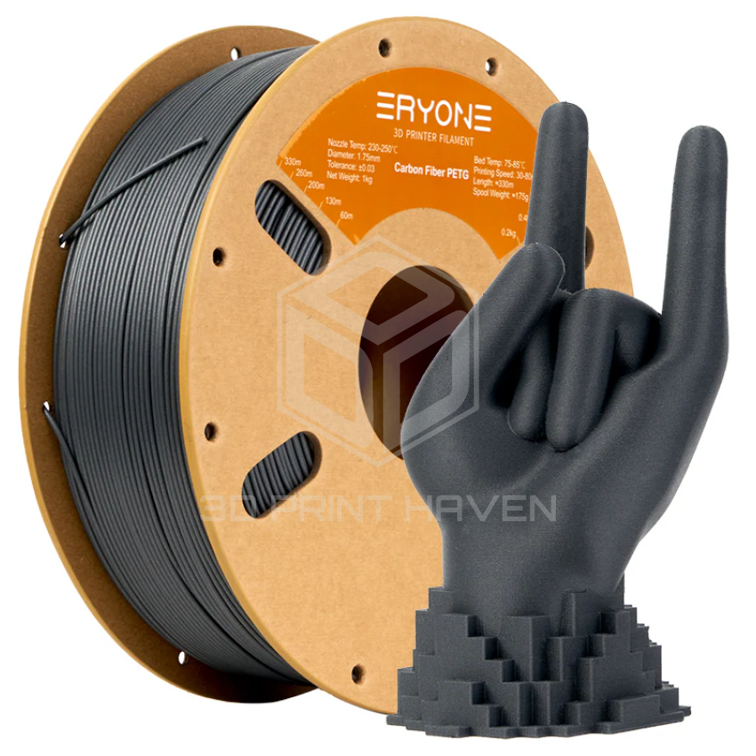 ERYONE PETG - CF(Carbon Fibre), Цвят: Dark Grey