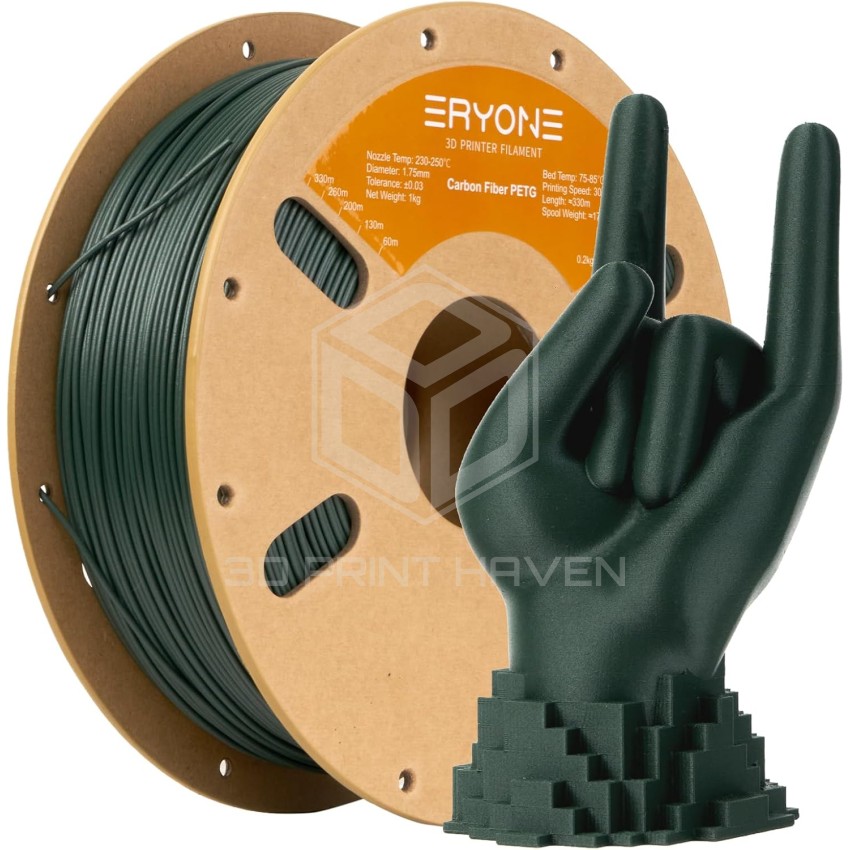 ERYONE PETG - CF(Carbon Fibre), Цвят: Olive Green