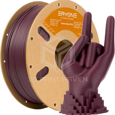 ERYONE PETG - CF(Carbon Fibre), Цвят: Reddish Purple