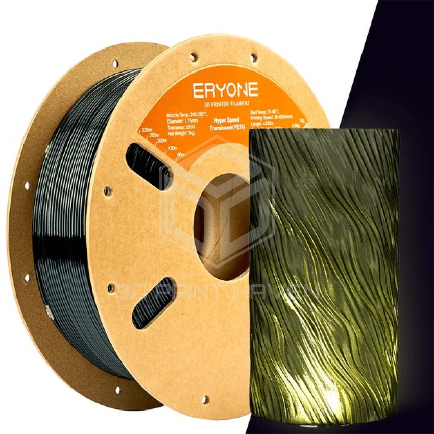 ERYONE PETG High-Speed Translucent, Цвят: Dark Green