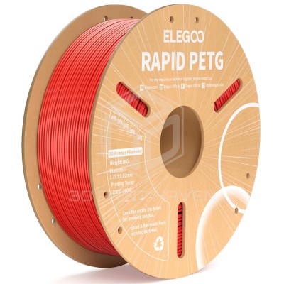 ELEGOO PETG RAPID, Цвят: Red