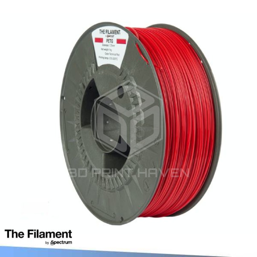 Spectrum The Filament PETG, Цвят: Technical Red
