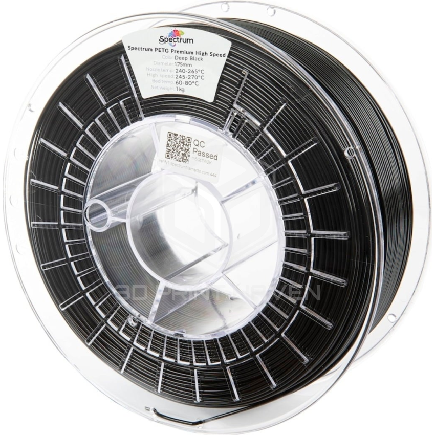 Spectrum PETG Premium, Цвят: Deep Black