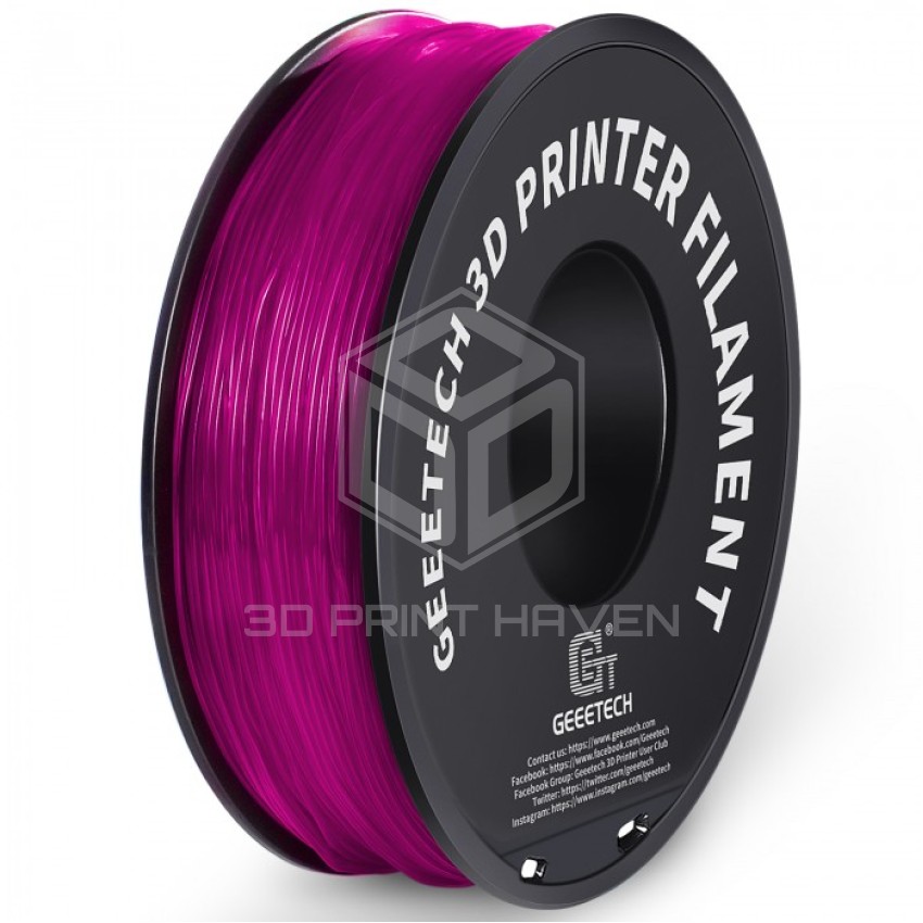 GEEETECH TPU 95A 1KG, Цвят: Transperant Pink