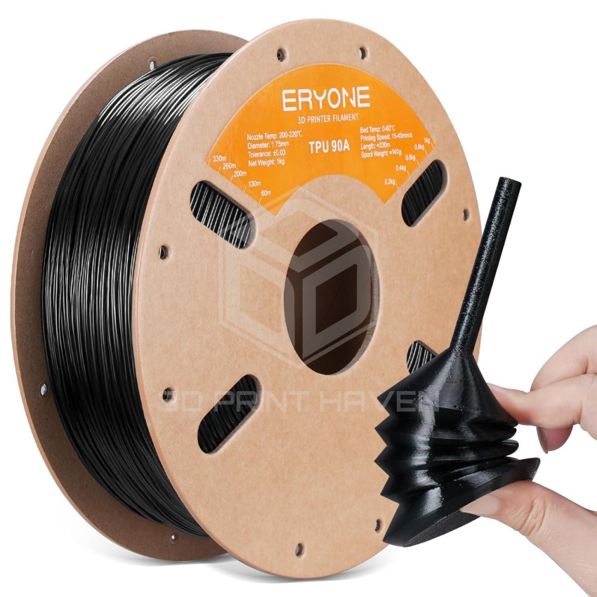ERYONE TPU 90A 1KG, Цвят: Black