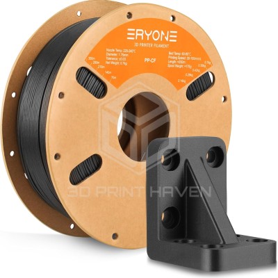 ERYONE PP - CF (Polypropylene) 0.7KG, Цвят: Black 