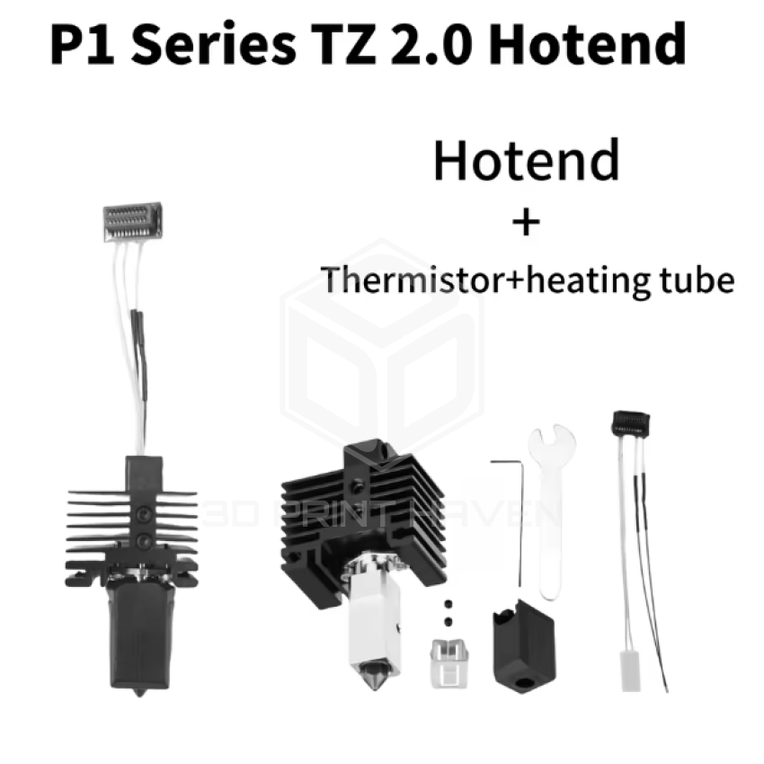 Bambu Lab Пълен Комплект Hotend TZ 2.0 (Aftermarket) за P1 Series