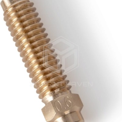 Elegoo BiMetal Nozzle for the Centauri Carbon, Модел: 0.6 Hardened Steel Nozzle