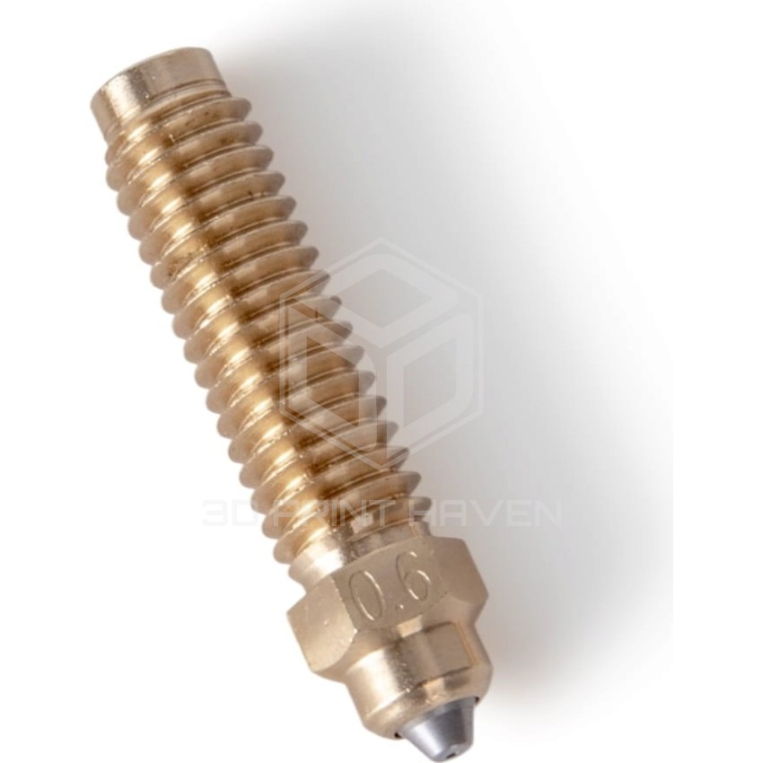 Elegoo BiMetal Nozzle for the Centauri Carbon, Модел: 0.6 Hardened Steel Nozzle