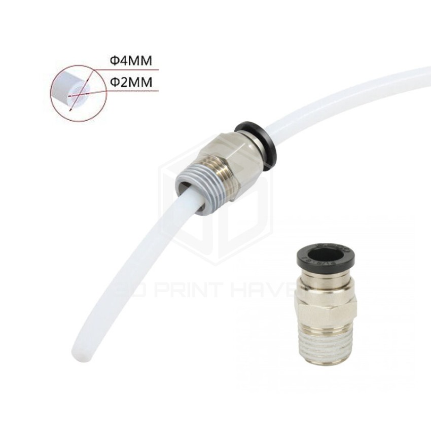 Пневматичен метален фитинг PC4-M10