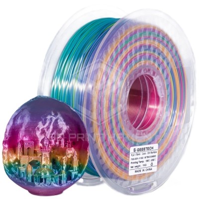 Geeetech PLA Silk, Цвят: Rainbow