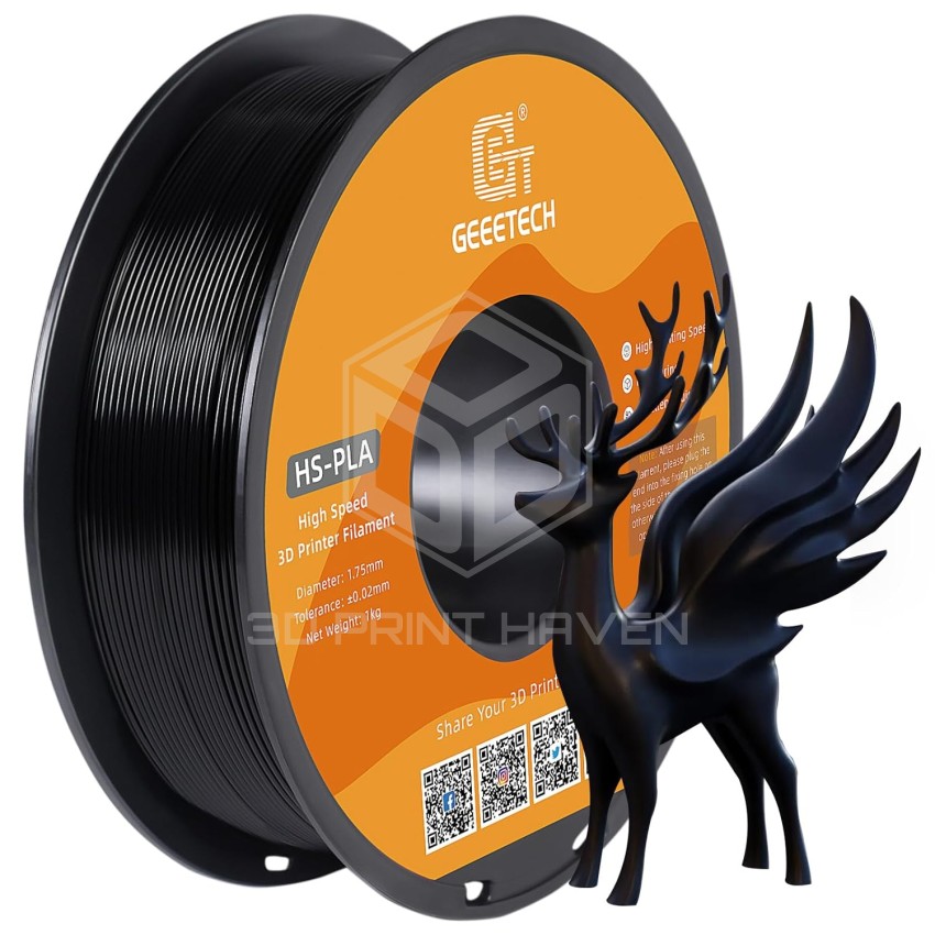 Geeetech PLA High-Speed, Цвят: Black
