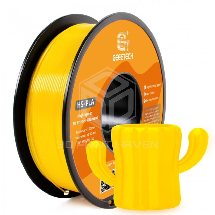 Geeetech PLA High-Speed, Цвят: Yellow