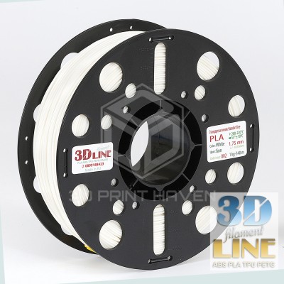 3DLine - PLA - Произведено в БГ, Цвят: Бял