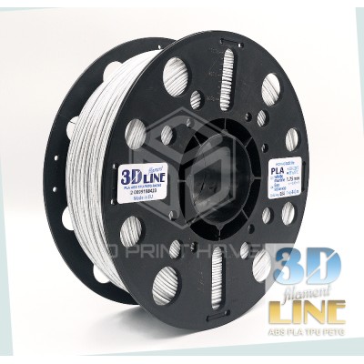3DLine - PLA - Произведено в БГ, Цвят: Бял мрамор