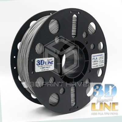 3DLine - PLA - Произведено в БГ, Цвят: Средно сиво