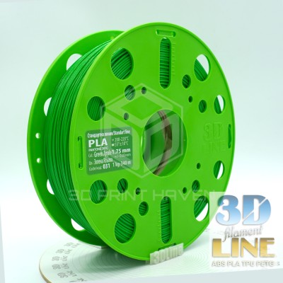 3DLine - PLA - Произведено в БГ, Цвят: Зелена ябълка