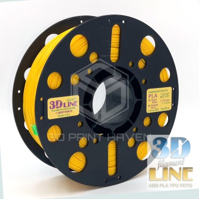 3DLine - PLA - Произведено в БГ, Цвят: Сигнално жълто
