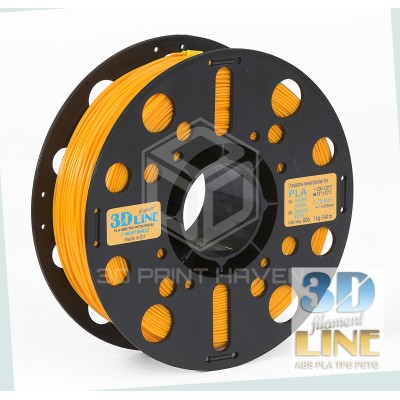 3DLine - PLA - Произведено в БГ, Цвят: Златисто жълто