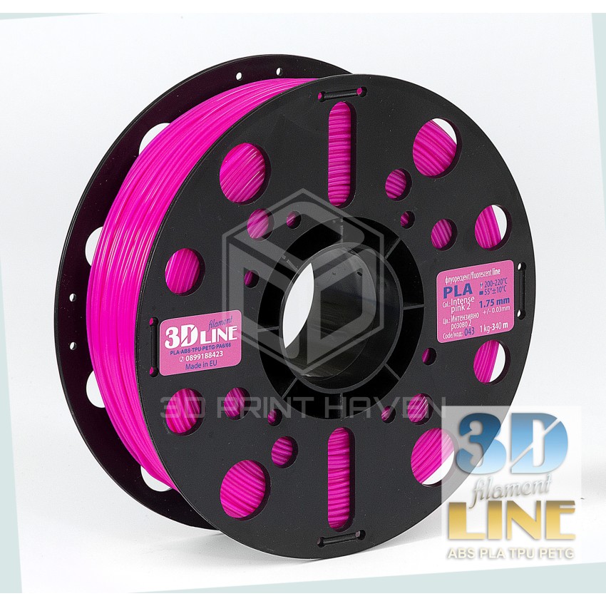 3DLine - PLA - Произведено в БГ, Цвят: Интензивно розово наситено 2