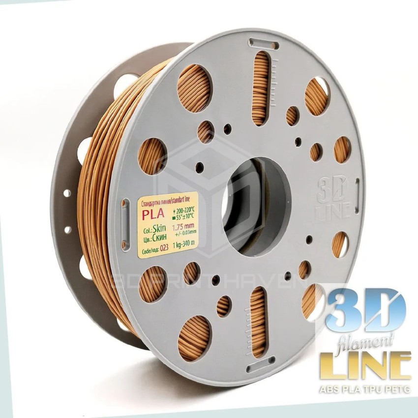 3DLine - PLA - Произведено в БГ, Цвят: Скин