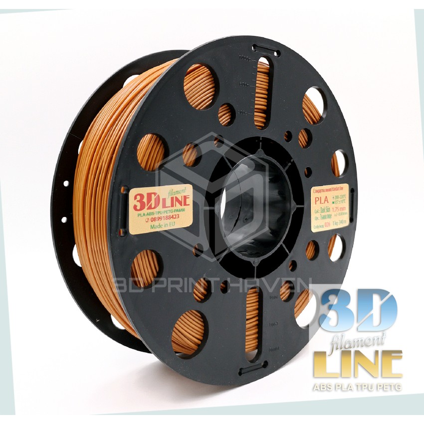 3DLine - PLA - Произведено в БГ, Цвят: Скин тъмен