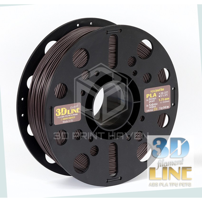 3DLine - PLA - Произведено в БГ, Цвят: Кафява перла
