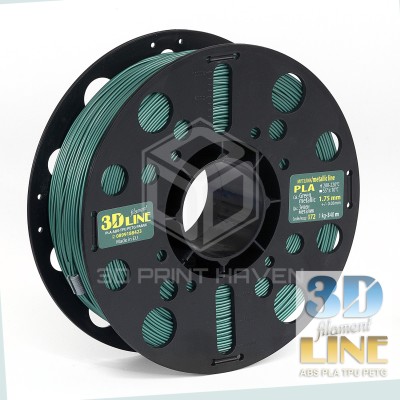 3DLine - PLA - Произведено в БГ, Цвят: Зелен металик