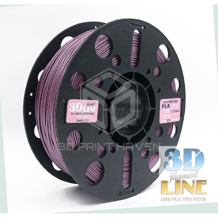 3DLine - PLA - Произведено в БГ, Цвят: Магента металик