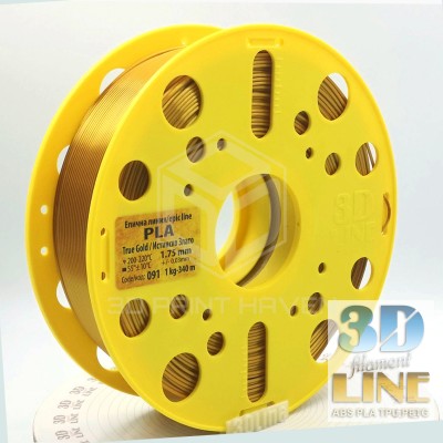 3DLine - PLA - Произведено в БГ, Цвят: Истинско Злато