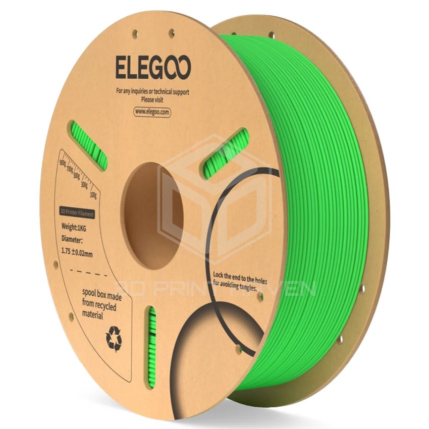 Elegoo PLA, Цвят: Neon Green