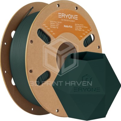 Eryone PLA Matte, Цвят: Black Forest Green