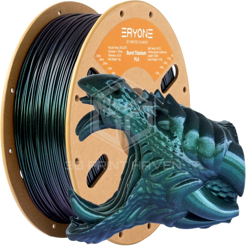 Eryone PLA Burnt Titanium, Цвят: Green