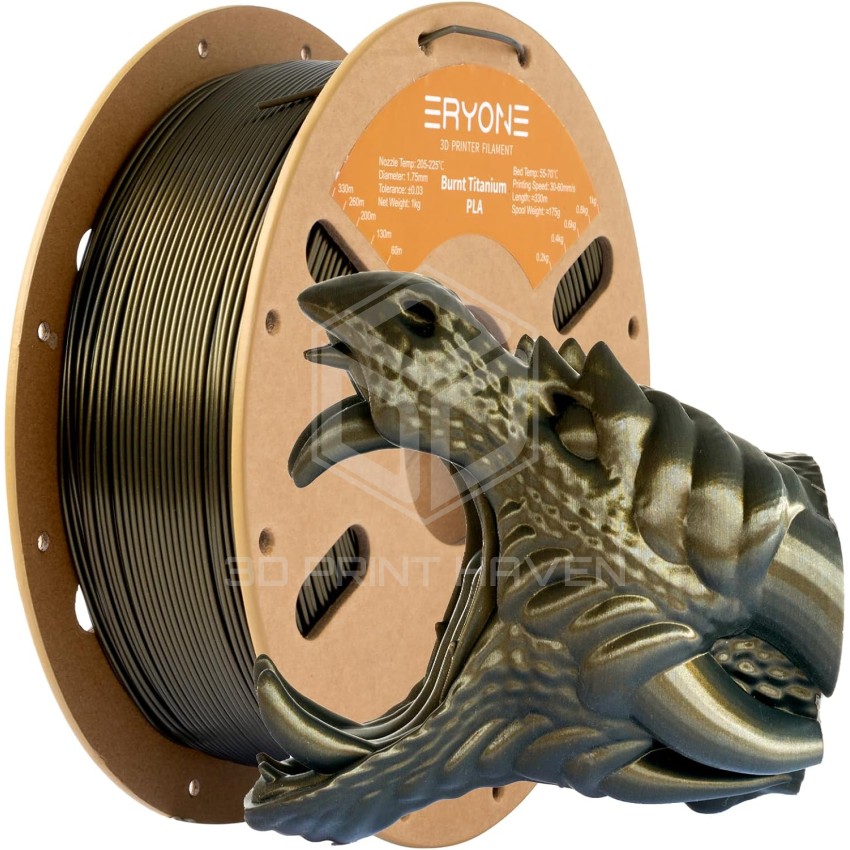 Eryone PLA Burnt Titanium, Цвят: Dark Gold