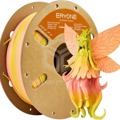 Eryone PLA Matte Gradient Rainbow, Цвят: Financier