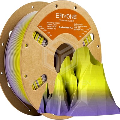 Eryone PLA Matte Gradient Rainbow, Цвят: Granite