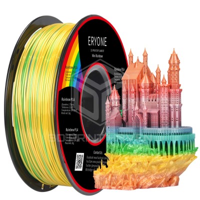 Eryone PLA Silk Rainbow, Цвят: Mini