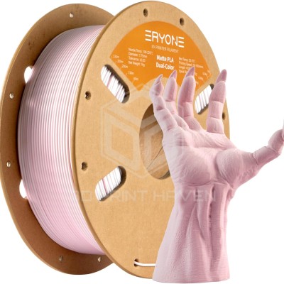 Eryone PLA Dual Color Matte, Цвят: Pink - White