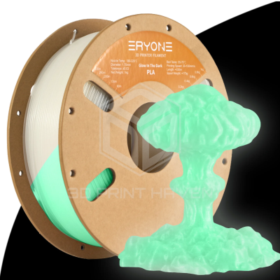 Eryone PLA Glow in The Dark - Luminous, Цвят: Green