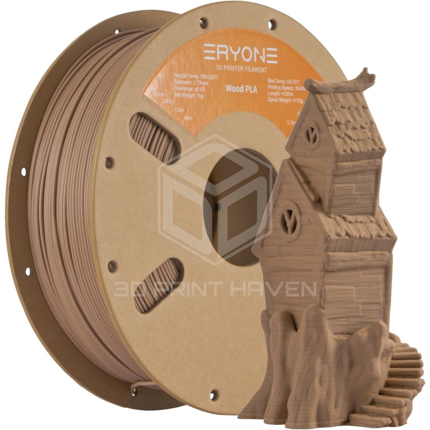 Eryone PLA Wood, Цвят: Deep Wood
