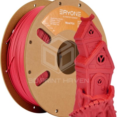 Eryone PLA Wood, Цвят: Red Wood