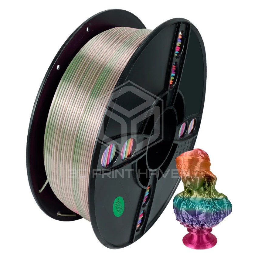 Kingroon PLA Silk Rainbow, Цвят: Candy