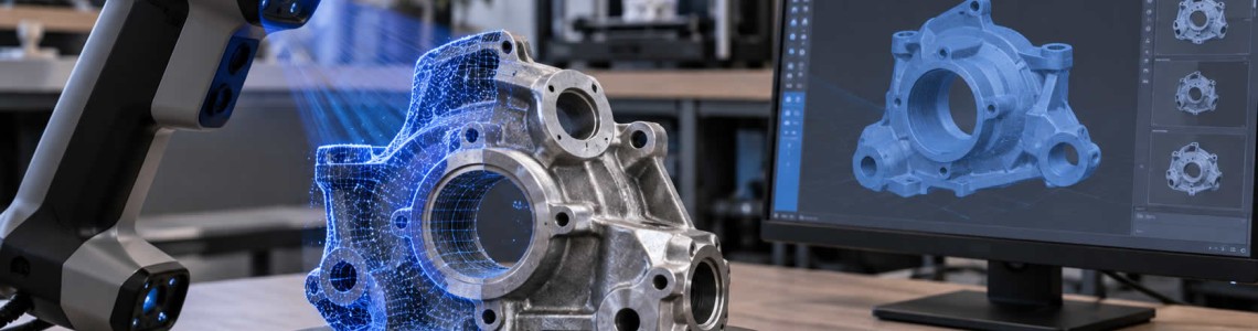 3D скенери: как да изберем правилния модел за 3D печат и reverse engineering?