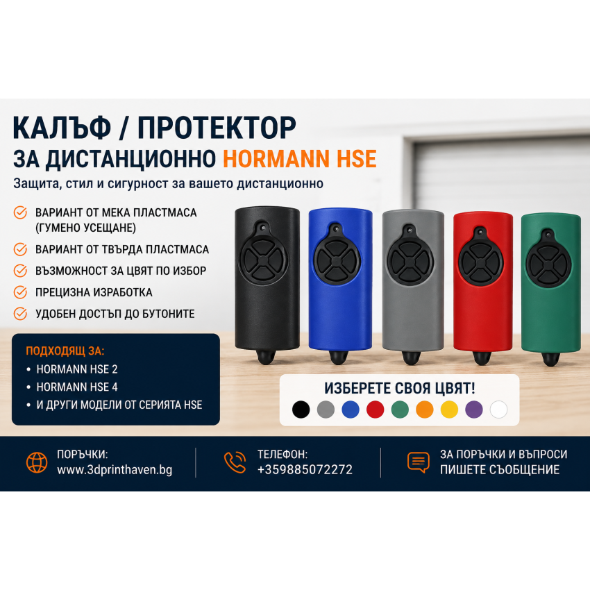 Калъф / протектор за дистанционно Hormann HSE