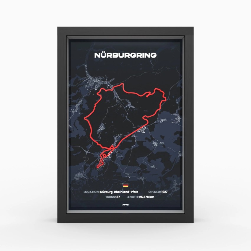 F1 Track Nürburgring – Wall Art